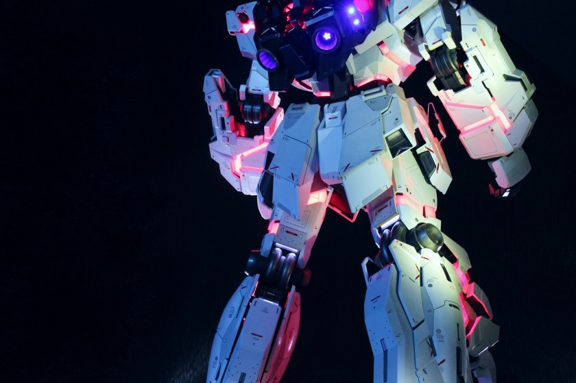 Tokyo’s life-size Unicorn Gundam statue