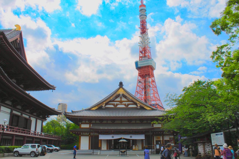 Zōjō-ji Temple and Tokyo Tower
