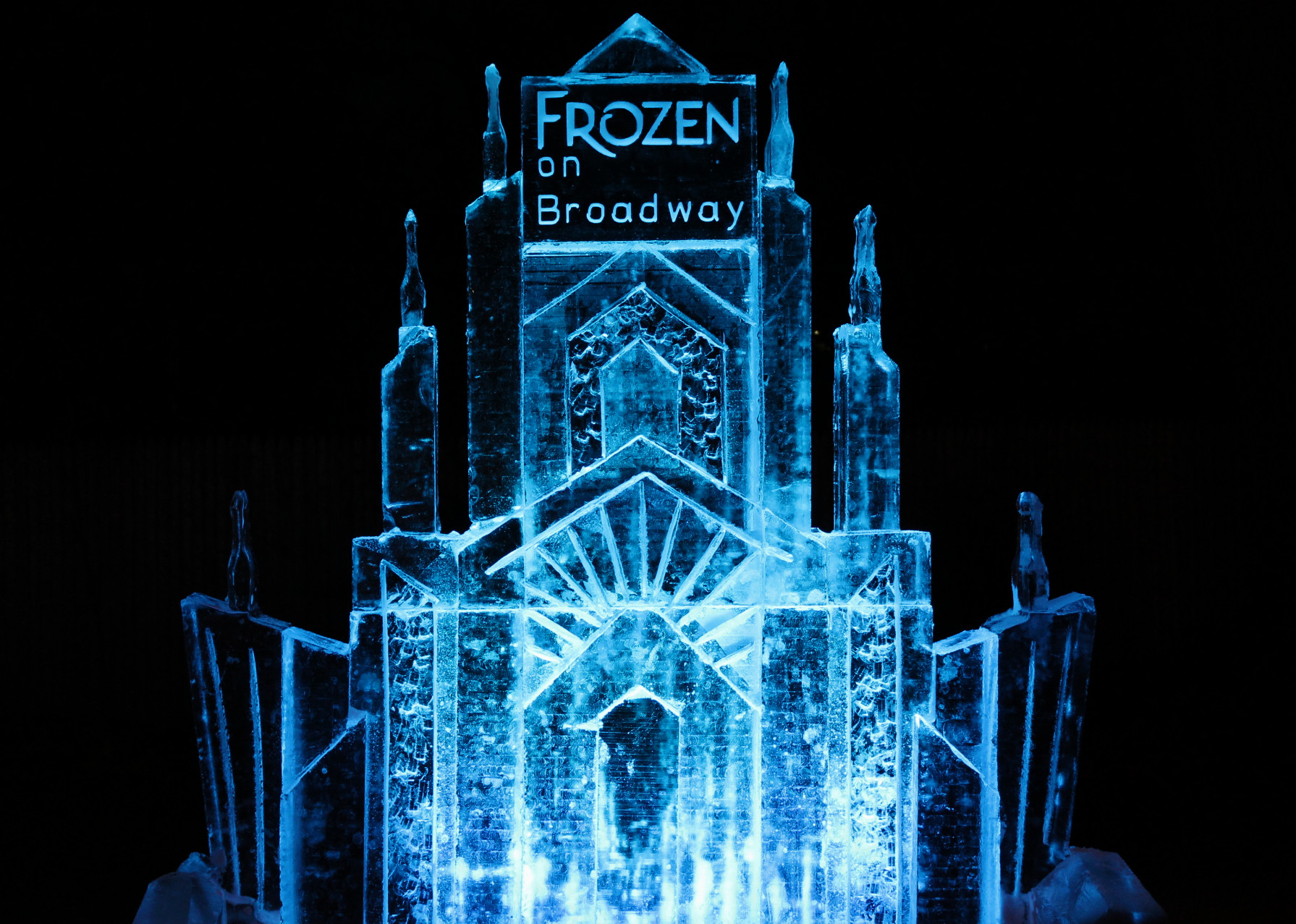 Bronx Zoo Frozen castle