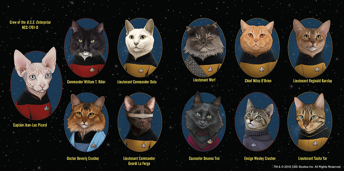 Cats of Star Trek