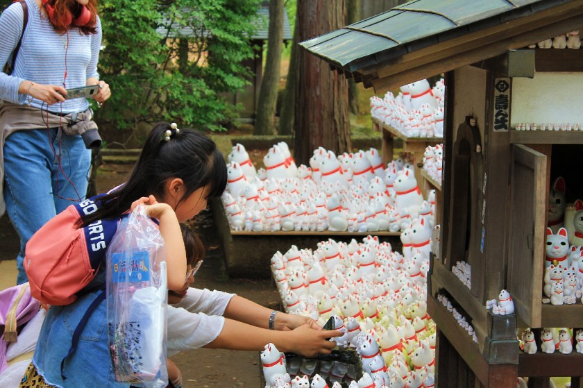 Maneki Neko at Setagaya Tokyo