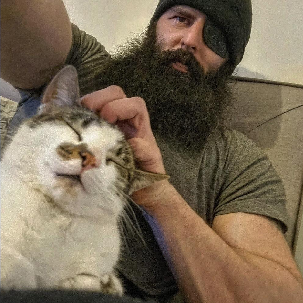 Man and his cat