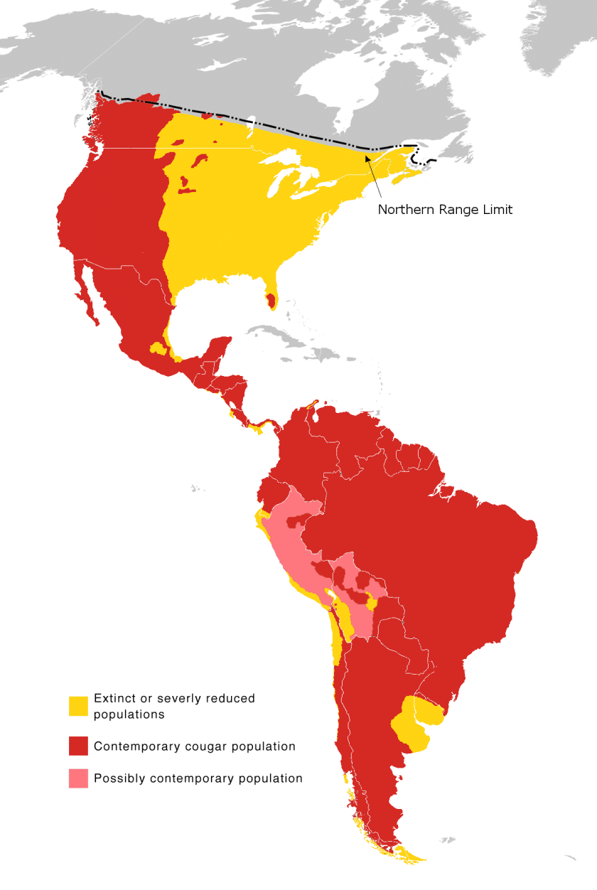 Cougar_range_map_2010