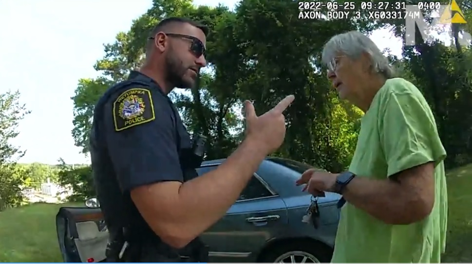 ‘It’s Gonna Get Ugly!’: Brave Police Officers Arrest, Cuff Women, Ages 60 And 84, For Criminally Feeding&nbsp;Cats