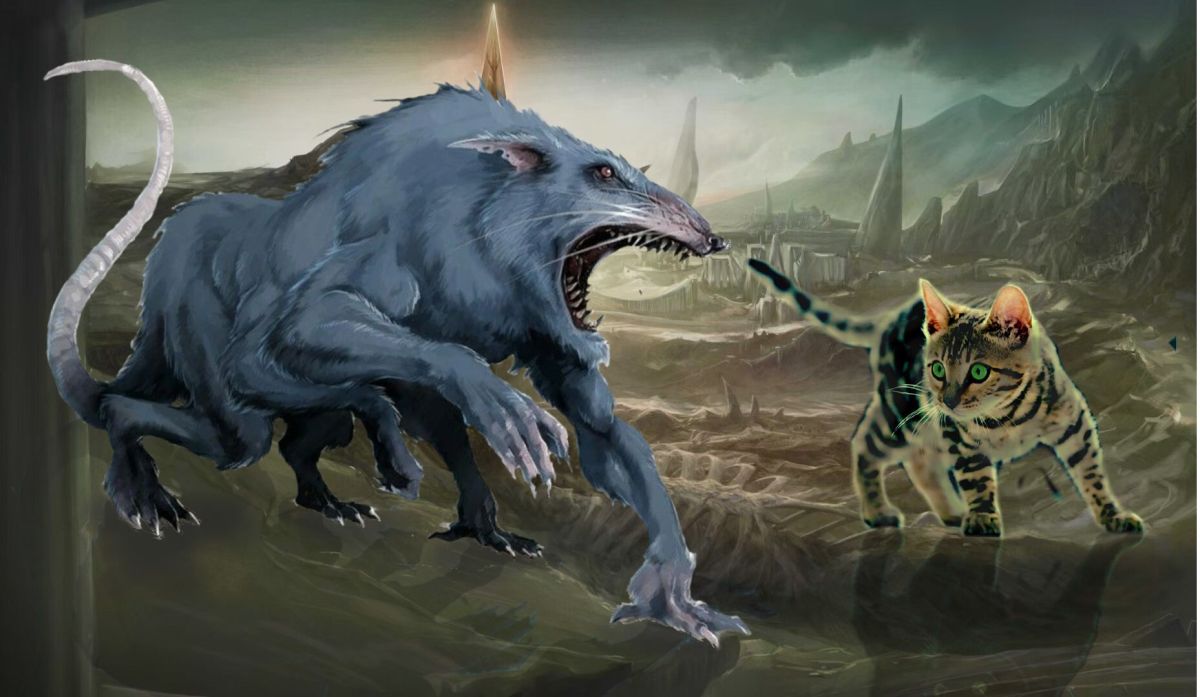 Buddy Commissions Fresco Of His Great Victory Over&nbsp;Rodent