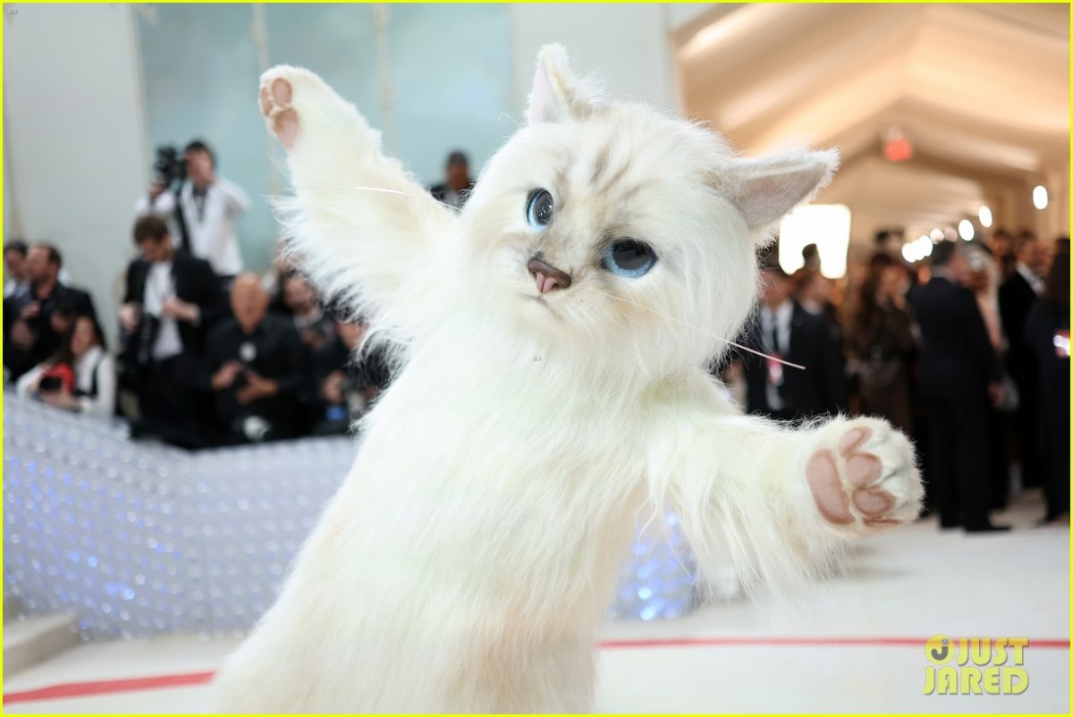 Choupette Stays Home, But Jaret Leto Is Her Dead Ringer At Met&nbsp;Gala