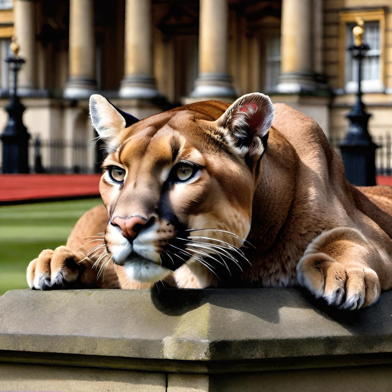 Puma at Buckingham Palace