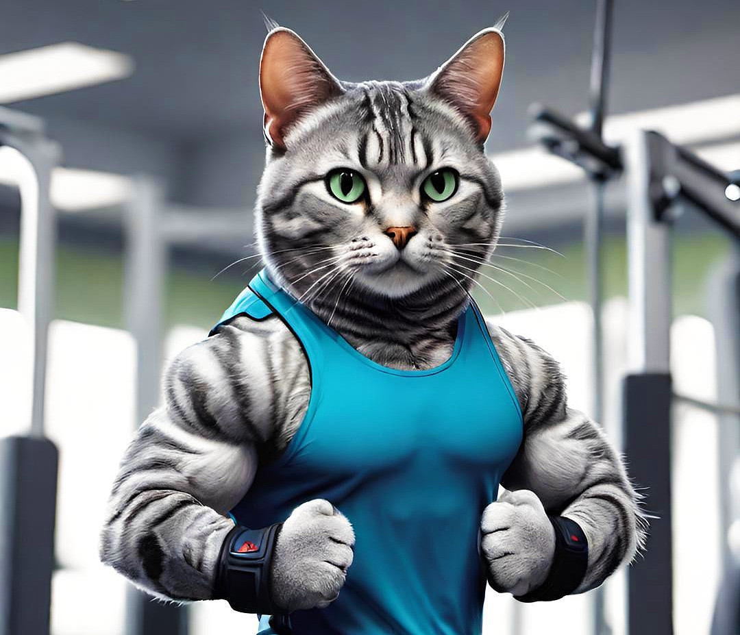 Dear Buddy: What Kind Of Workout Can A Feline Do To Look As Meowscular As&nbsp;You?