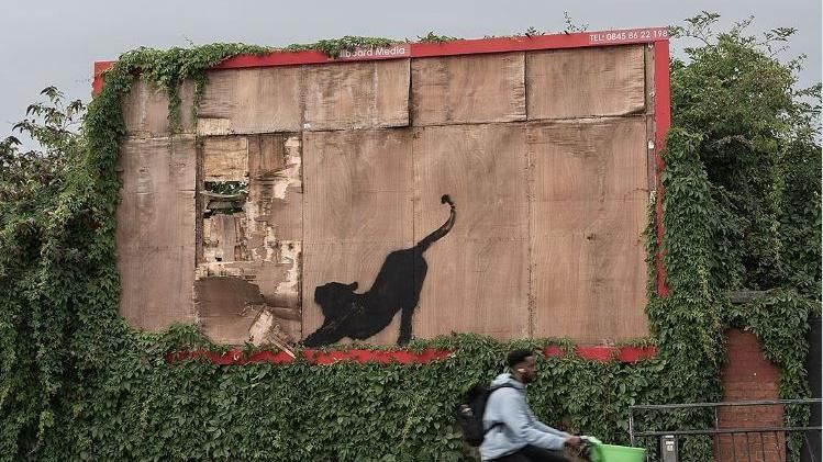 Latest Banksy Is A Cat In&nbsp;London