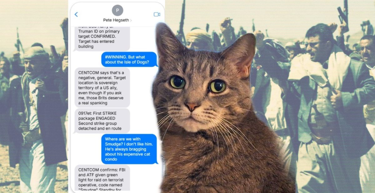 Report: Trump Officials Added Buddy The Cat To Houthi War Plans Text&nbsp;Group