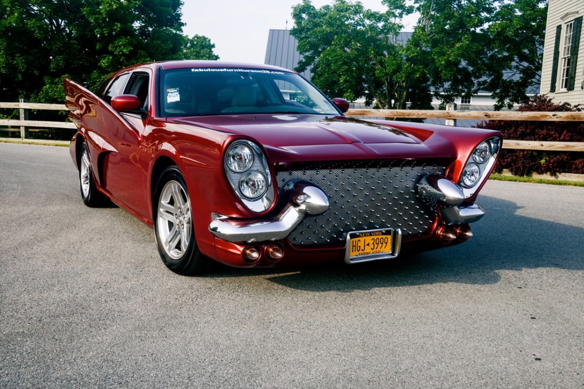 Wordless Wednesday: The Retrofuturistic Rocket Cars Of Rural New&nbsp;York