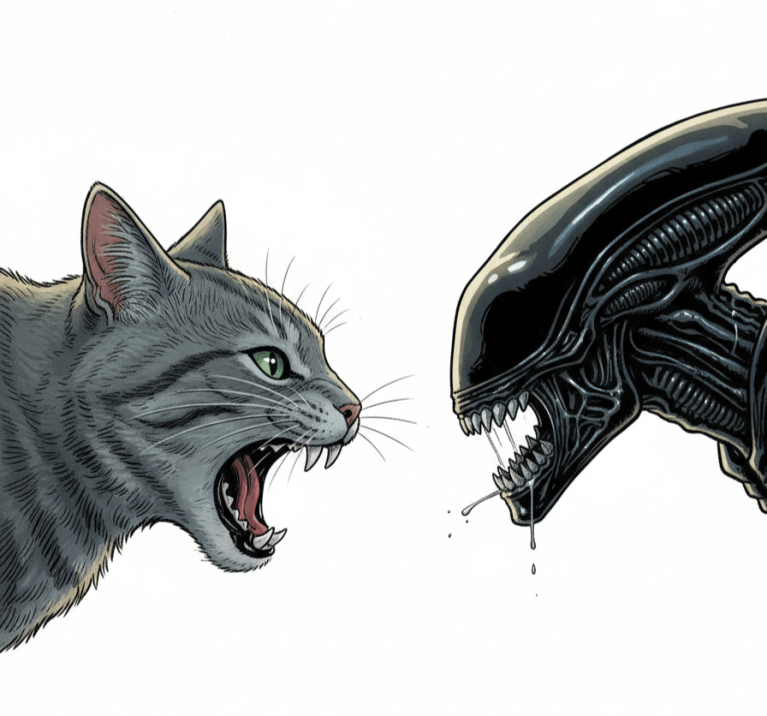 Alien Cat Rave Critics Rave About ‘Alien’ Reboot Starring Buddy The Cat! – Pain In The Bud