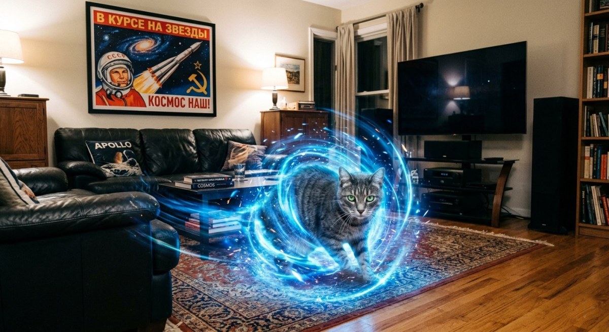 Despite Household Ban On Teleporting, Buddy The Cat Enjoys Tormenting His Human With The&nbsp;Ability